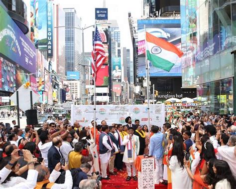 India S Independence Day Celebrated With Fervour Across New York City