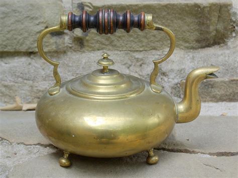 Late 18th Century Brass Teapot Zachary Miller Antiques