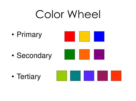 color wheel chart primary secondary tertiary hophon