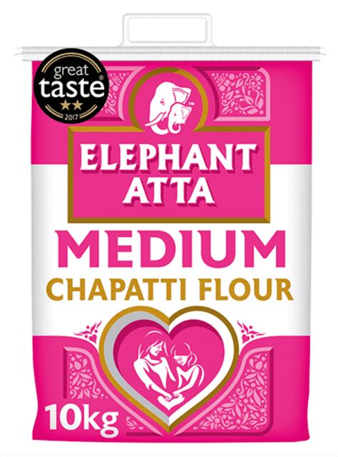 Elephant Medium Chapati Flour 10kg • Hallans