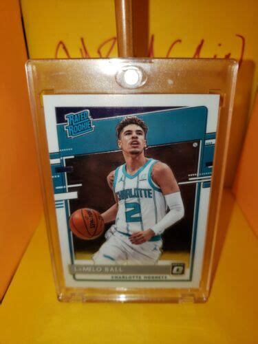 Panini Donruss Optic Rated Rookie Holo Prizm Lamelo Ball