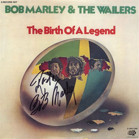 Bob Marley Signed The Birth Of A Legend Album - Crossroad Collectibles