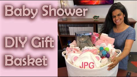 Diy Baby Shower Gift Basket Youtube