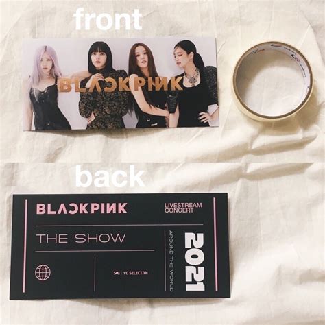 Jual BLACKPINK YG YGSELECT THAI TH THAILAND POB BENEFIT THE SHOW MD