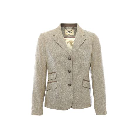 Dubarry Buttercup Three Button Tweed Jacket In Sable