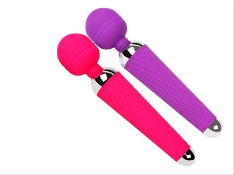 Multispeed Rechargeable Av Magic Wand Vibrator Sex Toys For Woman Sex