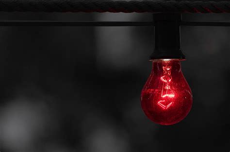 4k Free Download Red Light Bulb Rope Electricity Hd Wallpaper Peakpx