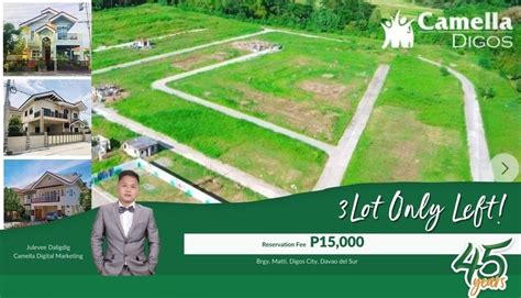 Sqm Residential Lot For Sale In Digos City Davao Del Sur