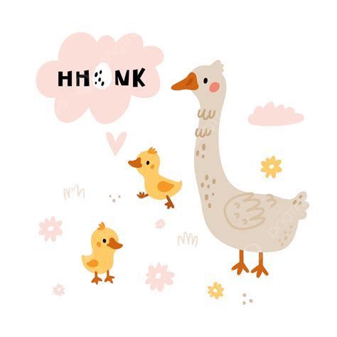 Talking Animation Vector Png Images Animal Talks Talk Goose Gosling