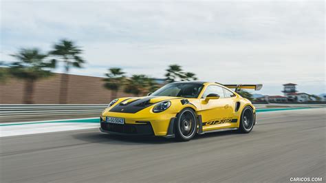 Porsche 911 GT3 RS | 2023MY (Color: Racing Yellow) | Front Three-Quarter