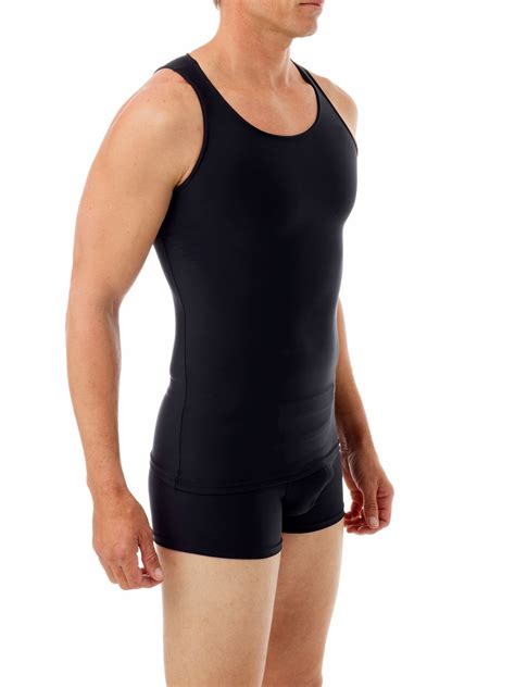 Microfiber Compression Tank Men Compression Shirts Girdles Chest