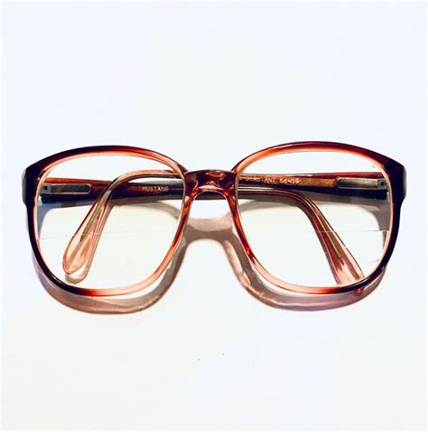 Vintage Square Eyeglasses Gem