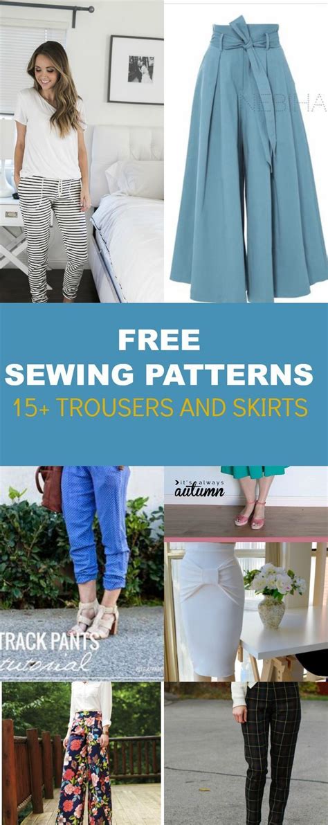 Free Pattern Alert Pants And Skirts Sewing Tutorials Sewing