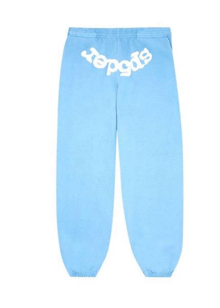 Sp5der Classic Sweatpant Sky Blue Urban Necessities