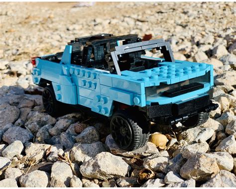 Lego Moc Gmc Hummer Ev By Turbo Rebrickable Build