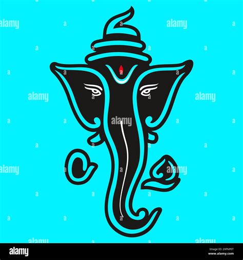 Loard Ganesha Vector Image Shree Ganesh Ji Hindu Loard Ganesha Art