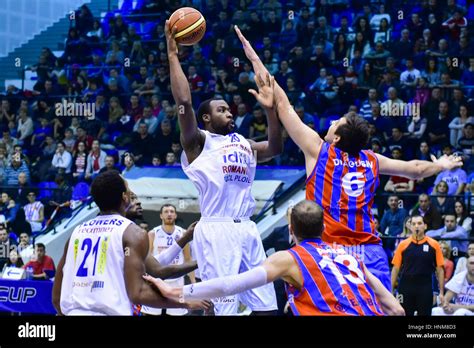 Christopher Cooper Of Csu Asesoft Ploiesti During The Game Between Csu