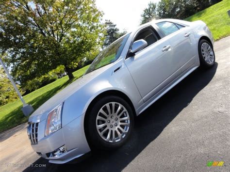 Radiant Silver Metallic Cadillac Cts Awd Sedan