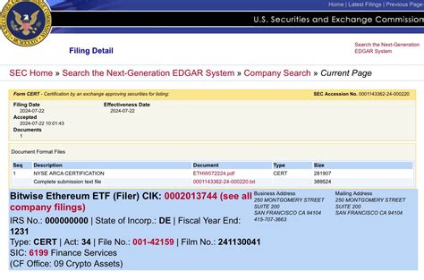 SICAK GELİŞME New York Borsası Bitwise Spot Ethereum ETF ini Onayladı