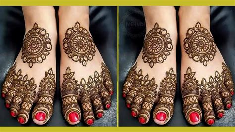 Very Easy Beautiful Pero Ki Mehndi Design Easymehndi