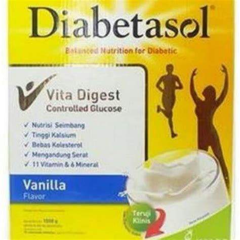 Jual Diabetasol Vanilla Kg Shopee Indonesia