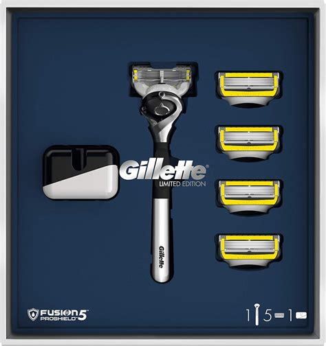 Gillette Fusion 5 ProShield Máquina de Afeitar Hombre 4 Cuchillas de