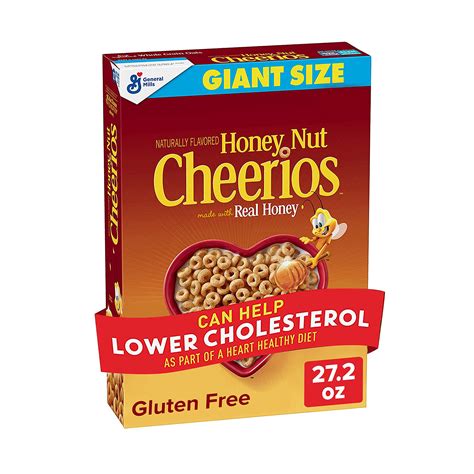 Buy Honey Nut Cheerios Heart Healthy Cereal Gluten Free Cereal With