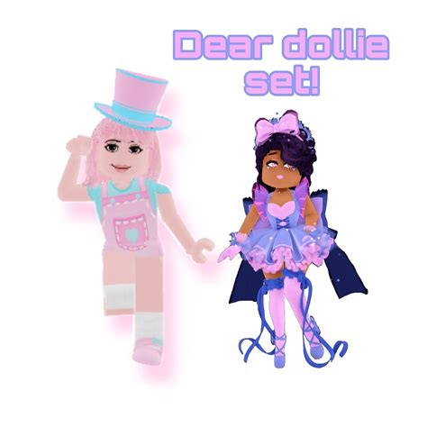 Dear Dollie Set Royale High Read Description Etsy