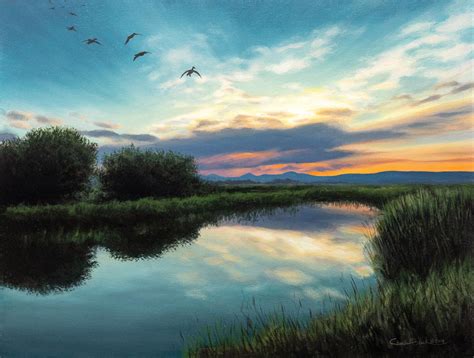 Waterfowl Art Print - "Dropping In" – Wildlife and Art