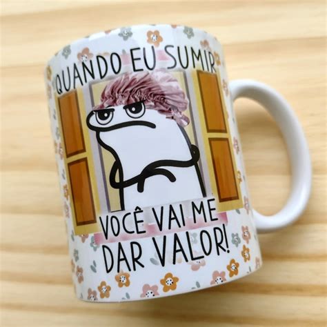 Caneca Flork Tudo Eu Nessa Casa Es Estamparia