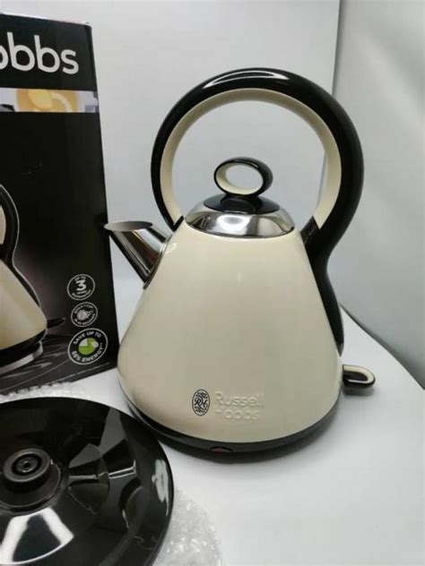 Russell Hobbs 21888 Legacy Quiet Boil Cream Electric Kettle 1 7 Liter