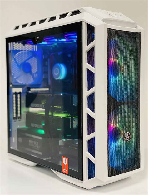 V Case Cooler Master Mastercase H P Mesh White Argb