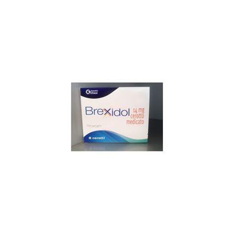 Brexidol Antinfiammatori E Antidolorifici 8 Cerotti Medicati 14mg