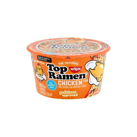 Nissin The Original Top Ramen Chicken Flavor Ramen Noodle Soup, 3.42 o — Custom Treats