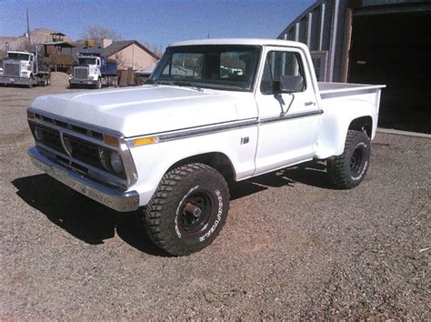 1976 Ford F150 4x4 Stepside For Sale Clifton Colorado