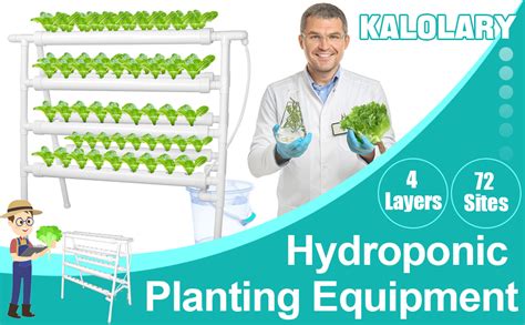 Kalolary Hydroponic Grow Kit Hydroponics Growing System Layers