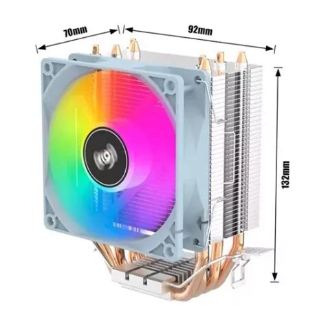 Cooler Cpu Aigo Ice Se Rgb Intel Amd Frete Gr Tis