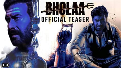 BHOLAA Trailer Ajay Devgan Tabu Sanjay Mishra Bhola Trailer