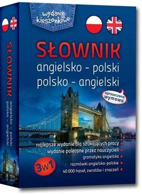 Słownik angielsko polski polsko angielski 3w1 wydanie kieszonkowe