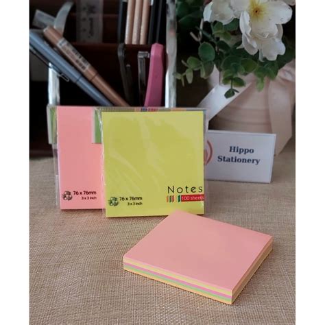 Jual STICKY NOTES BIG 76X76MM Shopee Indonesia