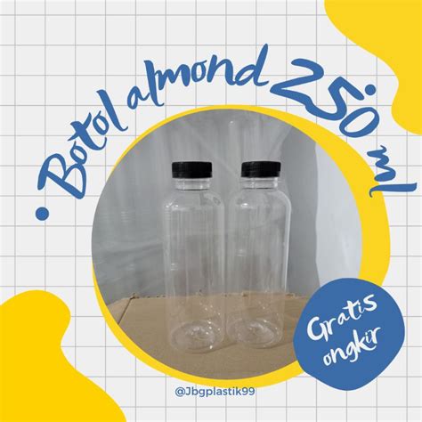 Jual Botol Almond Ml Botol Pet Ml Botol Plastik Sn