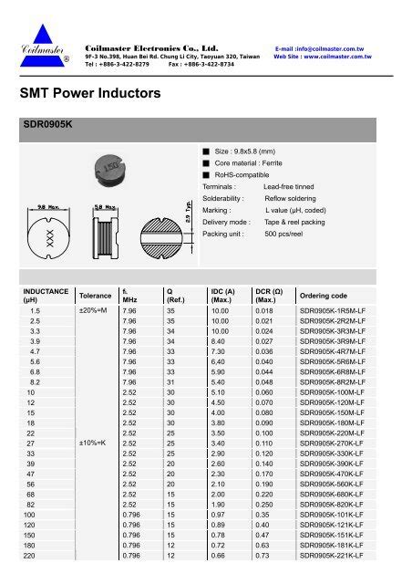 SMT Power Inductors