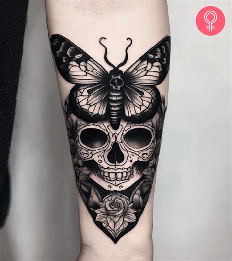 Top 8 Death Moth Tattoo Designs With Their Meanings