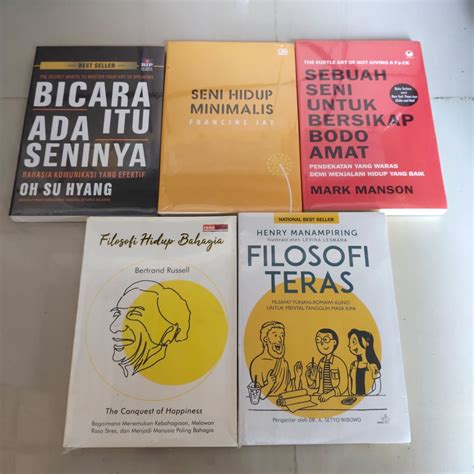 Jual Paket Buku Motivasi Sebuah Seni Untuk Bersikap Bodo Amat