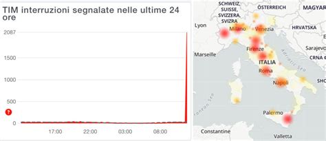 TIM Down Problemi Alla Rete In Tutta Italia