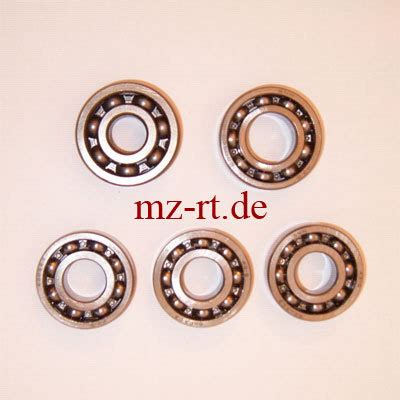 Kugellagersatz 3 Gang Motor IFA MZ RT 125 Mz Rt De Ersatzteile