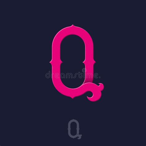 Monograma Del Logotipo De Q Letras Cruzadas Q Iniciales Entrelazadas