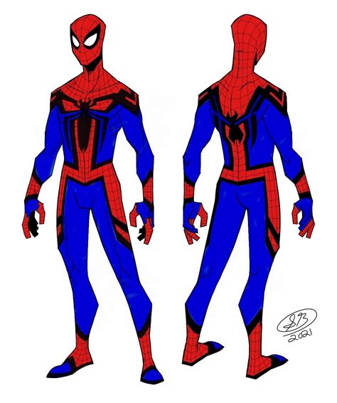 Custom Spiderman Suit Design Man Bertrand