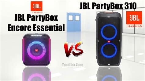 Jbl Partybox Encore Essential Vs Jbl Partybox Full Specs