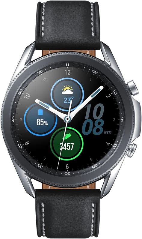 Samsung Galaxy Watch Sm R Mm Srebrny Opinie I Ceny Na Ceneo Pl